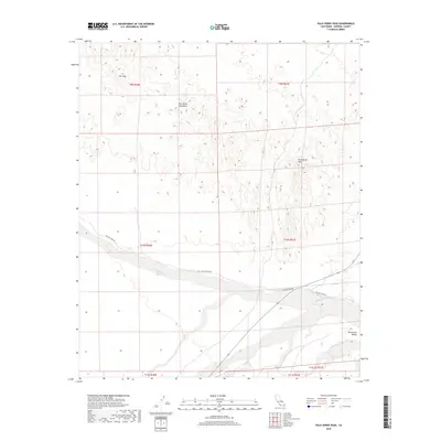 2018 Map of Palo Verde Peak, 2018 Print