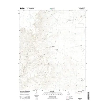 2016 Map of Paloduro, 2016 Print