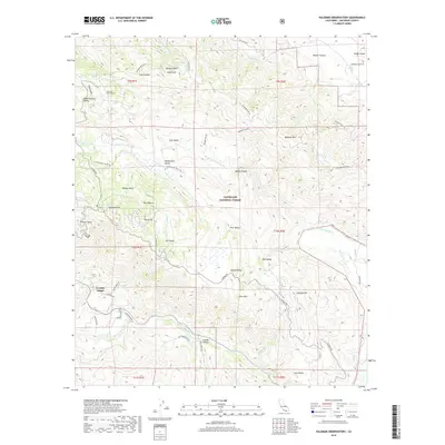 2018 Map of Palomar Observatory, 2018 Print