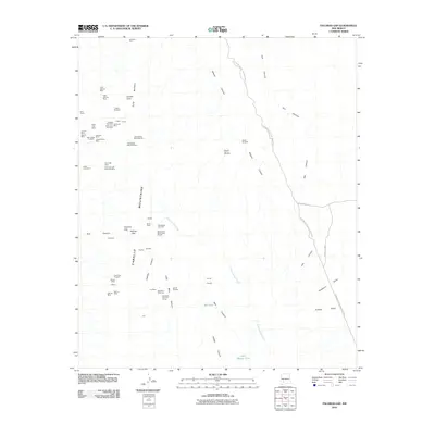 2010 Map of Palomas Gap, 2010 Print