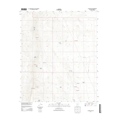 2013 Map of Palomas Gap, 2013 Print
