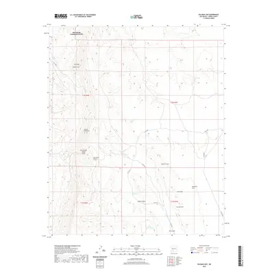 2020 Map of Palomas Gap, 2020 Print