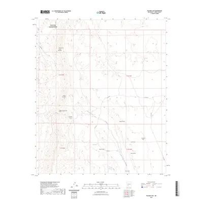 2023 Map of Palomas Gap, 2023 Print