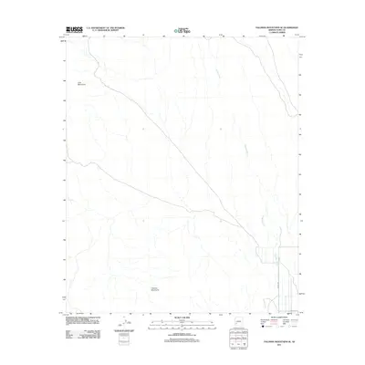 2011 Map of Palomas Mountains SE, 2011 Print