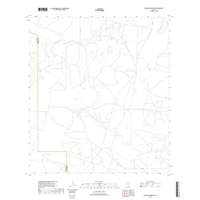 2019 Map of Palomas Ranch NW, 2019 Print