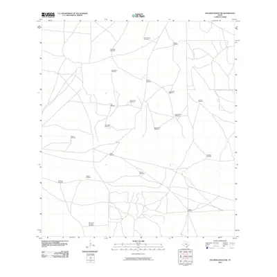 2010 Map of Palomas Ranch SW, 2010 Print