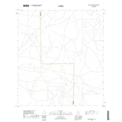 2019 Map of Palomas Ranch SW, 2019 Print