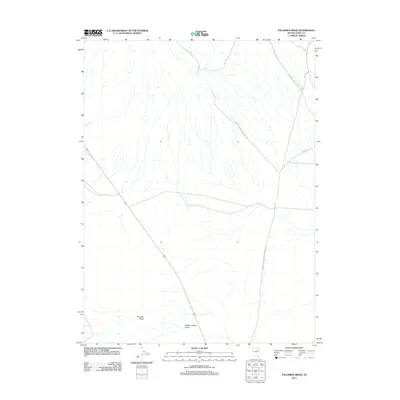 2012 Map of Palomino Ridge, 2012 Print