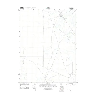 2012 Map of Palomino Well, 2012 Print