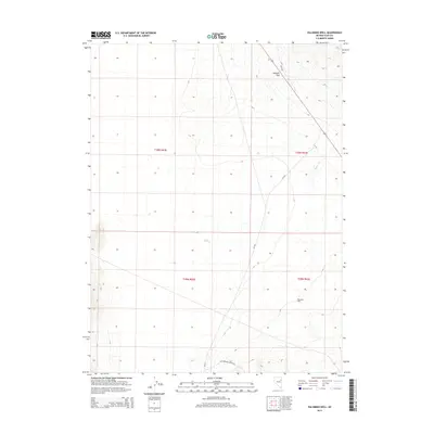 2014 Map of Palomino Well, 2014 Print