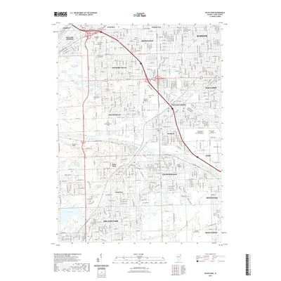 2021 Map of Palos Park, 2021 Print