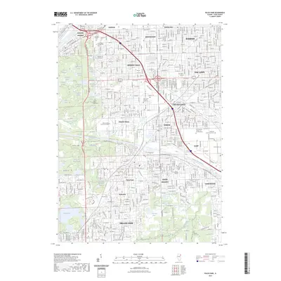 2023 Map of Palos Park, 2023 Print