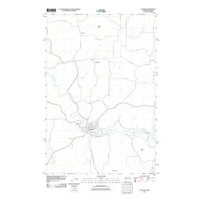 2011 Map of Palouse, 2011 Print
