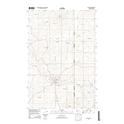 2013 Map of Palouse, 2013 Print