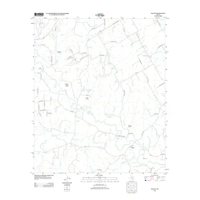 2012 Map of Paluxy, 2012 Print