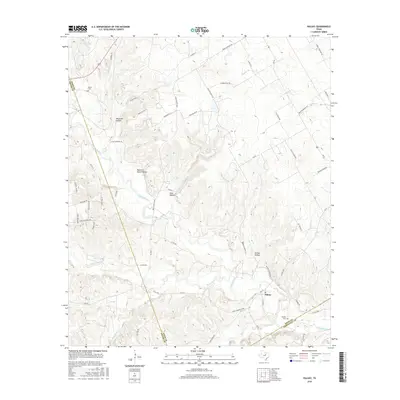 2016 Map of Paluxy, 2016 Print