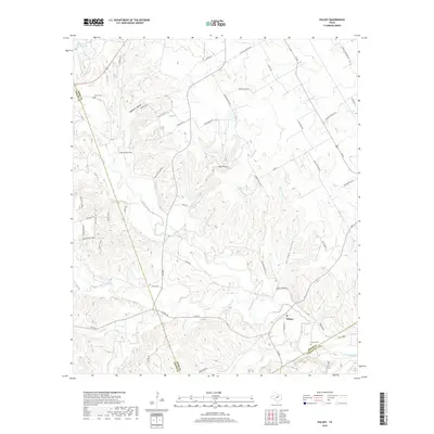 2019 Map of Paluxy, 2019 Print