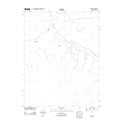 2011 Map of Pamlico, 2011 Print