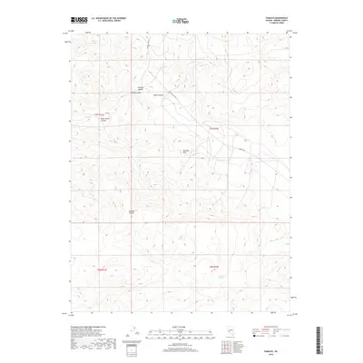 2018 Map of Pamlico, 2018 Print