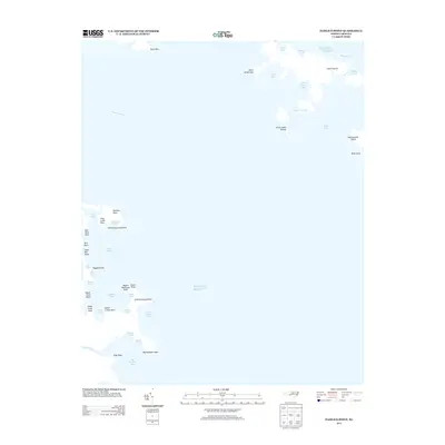 2013 Map of Pamlico Point, 2013 Print