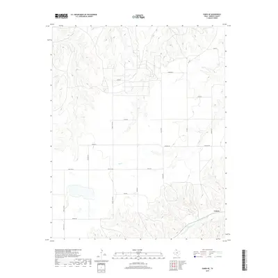 2019 Map of Pampa NE, 2019 Print
