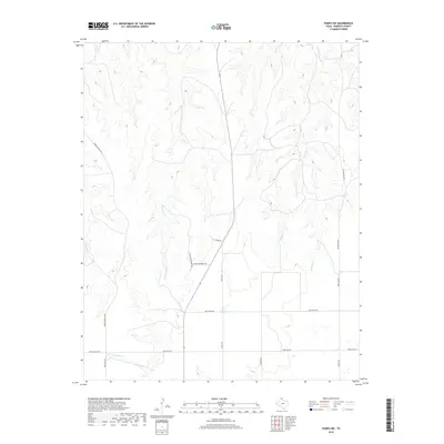 2019 Map of Pampa NW, 2019 Print