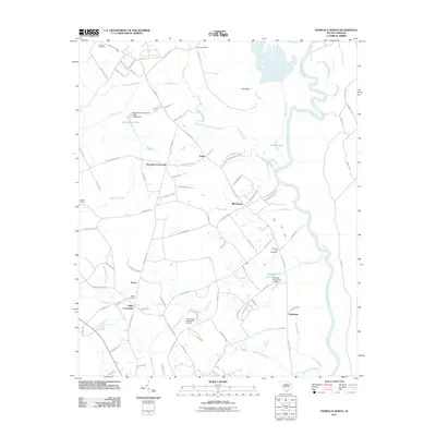 2011 Map of Pamplico North, 2011 Print
