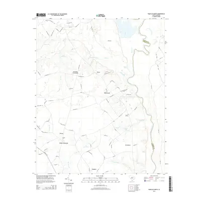 2014 Map of Pamplico North, 2014 Print