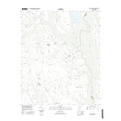 2017 Map of Pamplico North, 2017 Print