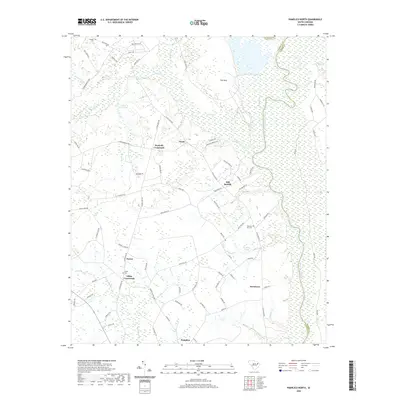 2020 Map of Pamplico North, 2020 Print