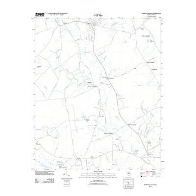 2011 Map of Pamplico South, 2011 Print