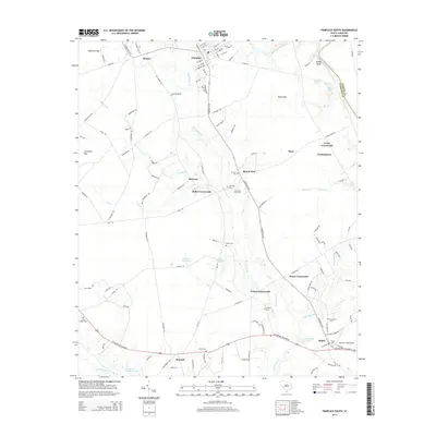 2014 Map of Pamplico South, 2014 Print