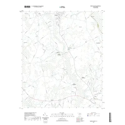 2020 Map of Pamplico South, 2020 Print