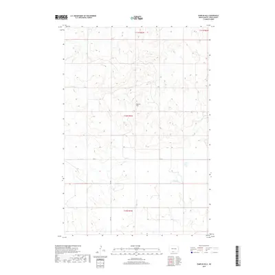 2018 Map of Pamplin Hills, 2018 Print