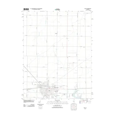 2012 Map of Pana, 2012 Print