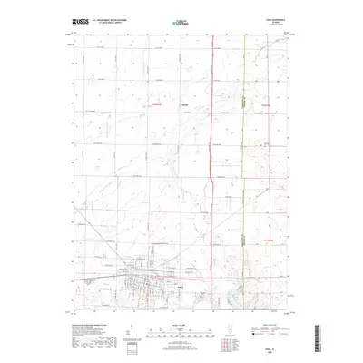 2018 Map of Pana, 2018 Print