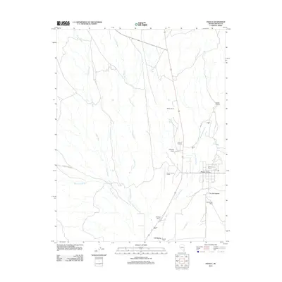 2012 Map of Panaca, 2012 Print