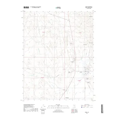 2018 Map of Panaca, 2018 Print