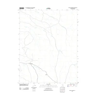 2012 Map of Panaca Summit, 2012 Print