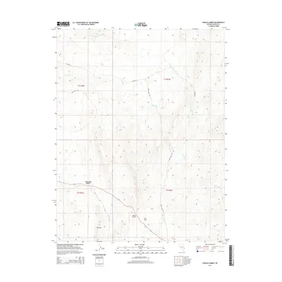 2014 Map of Panaca Summit, 2014 Print