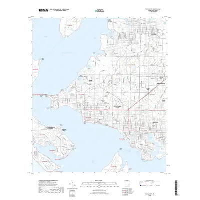 2018 Map of Panama City, 2018 Print