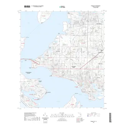 2021 Map of Panama City, 2021 Print