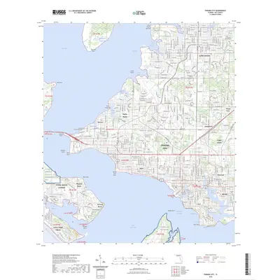 2024 Map of Panama City, 2024 Print