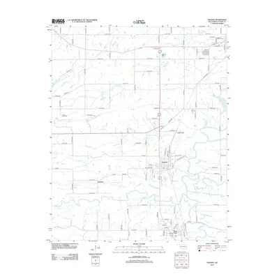 2012 Map of Panama, 2012 Print