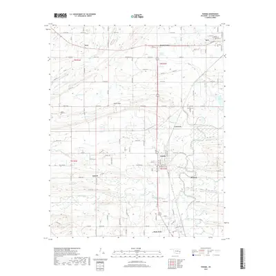 2018 Map of Panama, 2018 Print