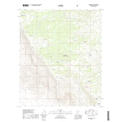 2020 Map of Panama Ranch, 2020 Print