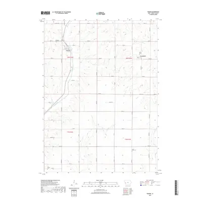 2018 Map of Panama, 2018 Print