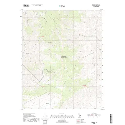 2018 Map of Panamint, 2018 Print