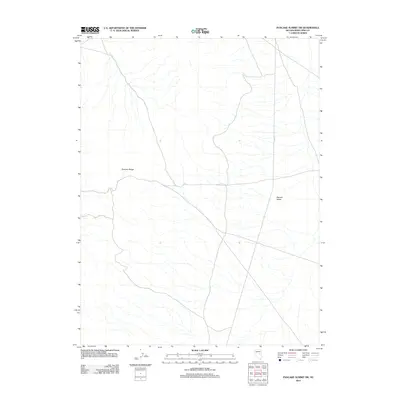 2012 Map of Pancake Summit SW, 2012 Print
