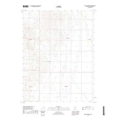 2018 Map of Pancake Summit SW, 2018 Print